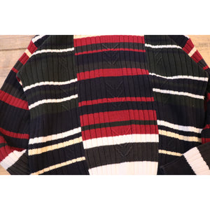 Pattern knit sweater【A0491】