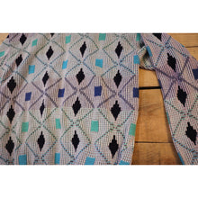 画像をギャラリービューアに読み込む, Pattern knit sweater【A0492】