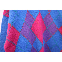 画像をギャラリービューアに読み込む, 【A0493】Argyle pattern knit sweater