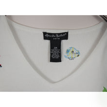 画像をギャラリービューアに読み込む, Tropical fish embroidered sweater【A0503】