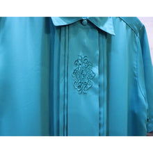 画像をギャラリービューアに読み込む, Embroidered color blouse【A0504】