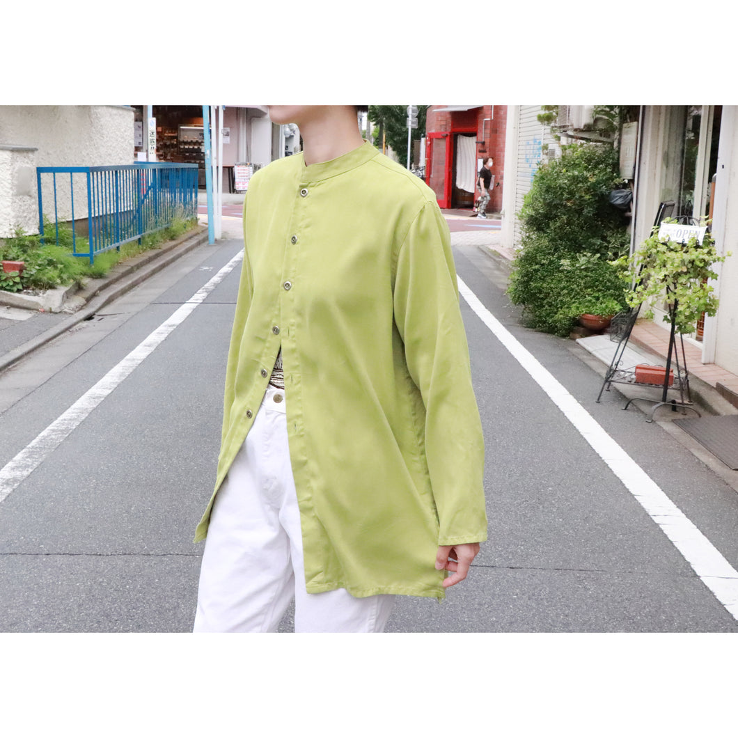 Stand collar shirt【A0505】