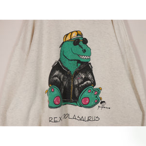 Dinosaur printed sweat pullover【A0508】