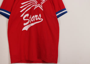 Star & numbering printed T-shirt【A0588】