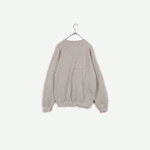 Embroidered sweat pullover【A0599】