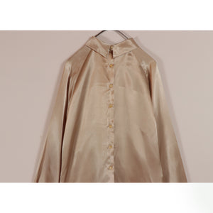 Polyester satin tops【A0612】