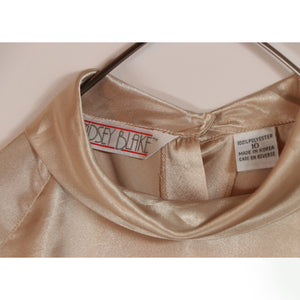 Polyester satin tops【A0612】