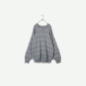 Total pattern sweater 【A0625】