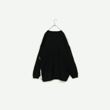画像をギャラリービューアに読み込む, Colorful square design sweater【A0638】