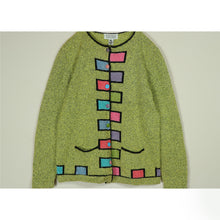 画像をギャラリービューアに読み込む, Color knit cardigan【A0654】