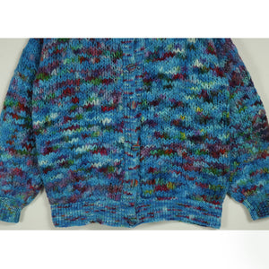 Hand made knit cardigan【A0698】