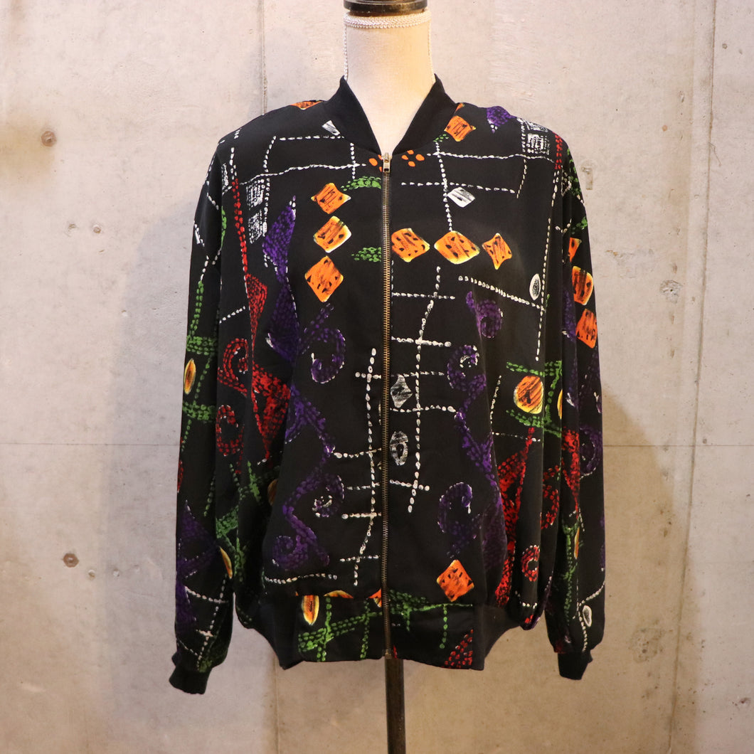 Total pattern zipup jacket【B0138】