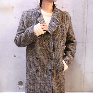 Tweed long coat【B0032】