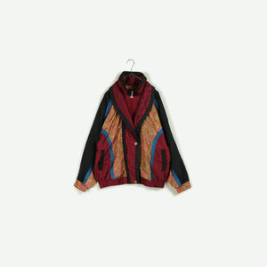 Layered style jacket【B0057】