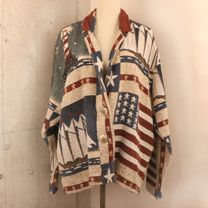 USA pattern jacket【B0096】