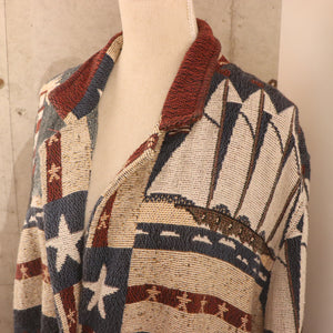 USA pattern jacket【B0096】