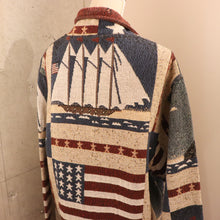 画像をギャラリービューアに読み込む, USA pattern jacket【B0096】