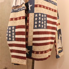 画像をギャラリービューアに読み込む, USA pattern jacket【B0096】