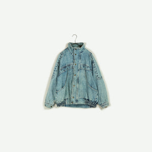 Studs design denim jacket【B0106】