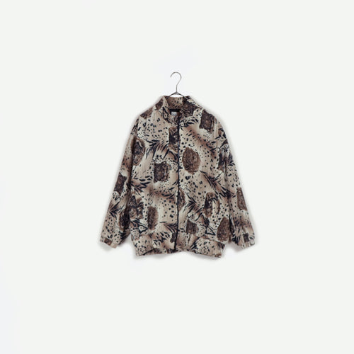 Animal printed jacket【B0137】
