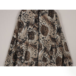 Animal printed jacket【B0137】