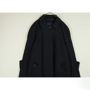 Black Soutien collar coat【B0156】