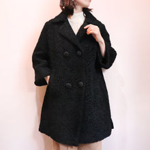 画像をギャラリービューアに読み込む, Double Breasted Wool Coat【B0165】