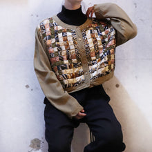 画像をギャラリービューアに読み込む, Plain weave design jacket【B0261】