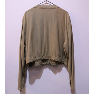 Plain weave design jacket【B0261】