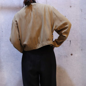 Plain weave design jacket【B0261】