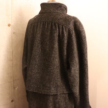 画像をギャラリービューアに読み込む, Stand collar wool coat【B0270】