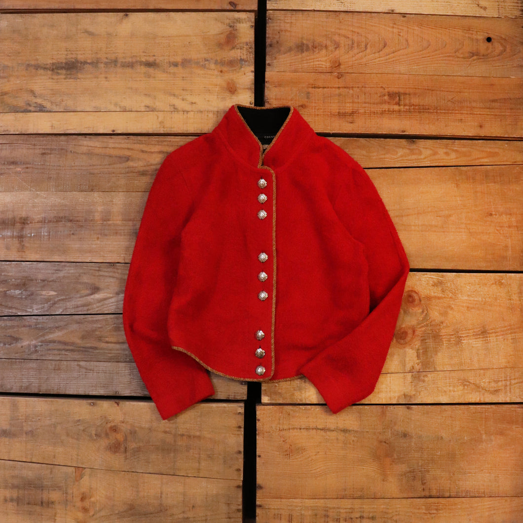 Native mark fleece jacket【B0272】