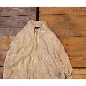 Shiny design blouson【B0280】