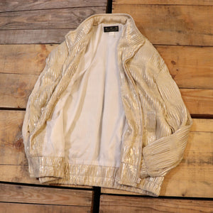 Shiny design blouson【B0280】