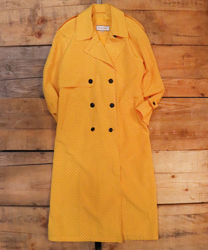 【B0281】Dot pattern spring coat