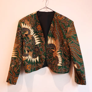 Total pattern jacket with beads【B0289】