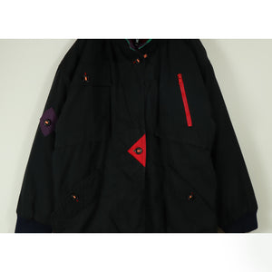 Layered blouson jacket【B0310】