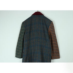 Check pattern switching jacket【B0316】