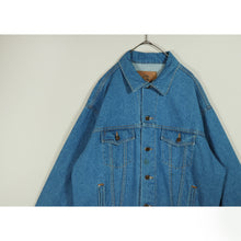 画像をギャラリービューアに読み込む, Back embroidery denim jacket【B0330】