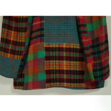 画像をギャラリービューアに読み込む, Check pattern wool mix jacket【B0338】
