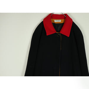 Color switch long coat【B0342】