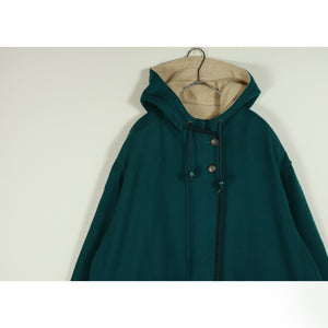 Hooded middle coat【B0348】