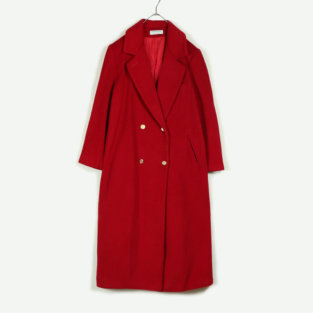 Red chester coat【B0349】
