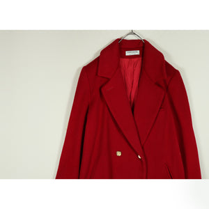 Red chester coat【B0349】