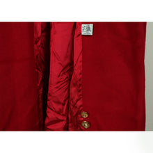 画像をギャラリービューアに読み込む, Red chester coat【B0349】