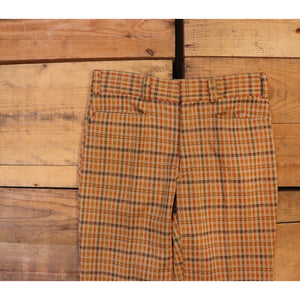Check Pattern Slacks Pants【C0215】