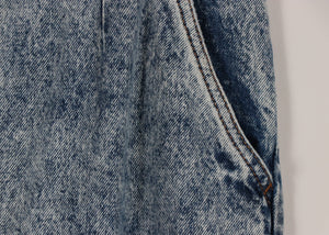 Chemical denim tight skirt【C0228】