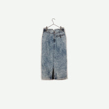 画像をギャラリービューアに読み込む, Chemical denim tight skirt【C0228】