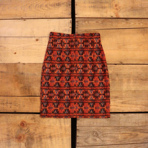 Pattern tight skirt【C0266】