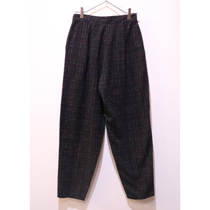 Cross line tapered pants【C0271】